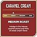 Don Francisco's Caramel Cream Ground Flavored Coffee: Rich, Aromatic 100% Arabica Beans - Expertly Roasted for a Delightful Morning Brew (12 oz Can)