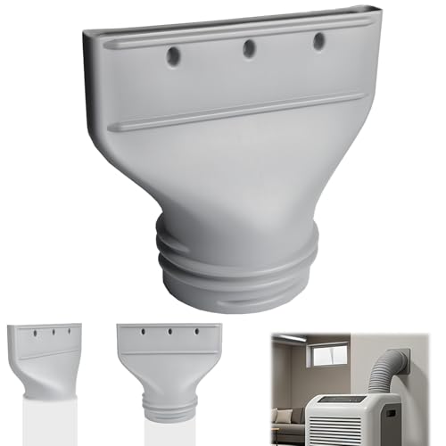 Klimaanlage Abluftschlauch Adapter Flach für Fenster Abluftschlauch Klimagerät Adapter 130mm/150mm für Dachfenster Zubehör für Mobile Klimaanlages Trockner Auto Abzug