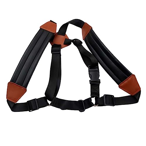 VICASKY Breathable Saxophone Strap Neck Strap Padded Shoulder Harness for Saxophone
