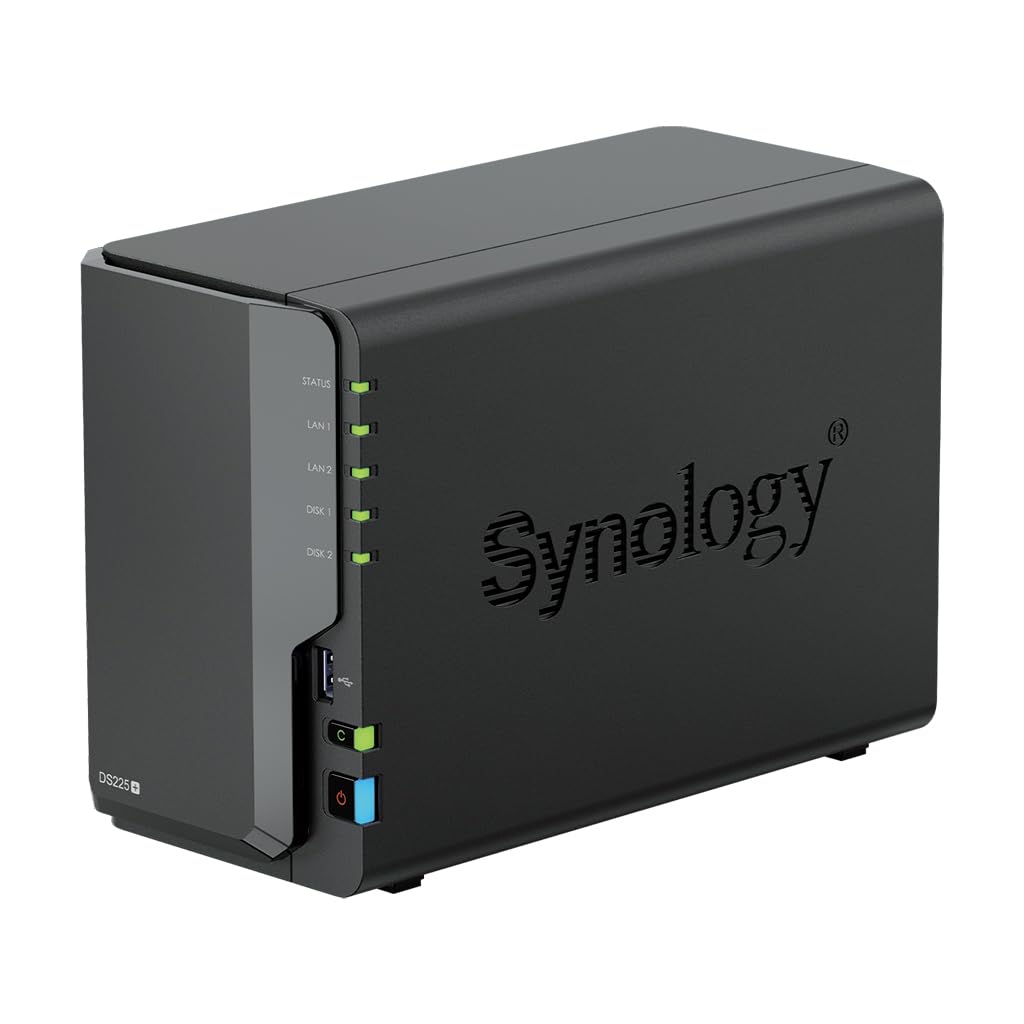 Amazon.com: Synology DS225+ 8TB (Synology HAT33) 2-Bay Plus Series