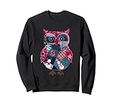 Délices festifs de Chouette Patchwork Sweatshirt