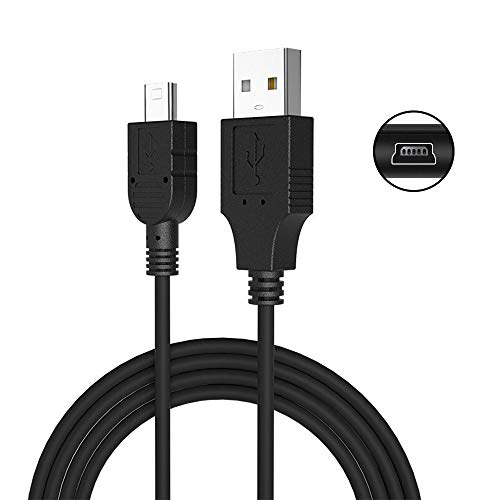 Ezonpinzv Usb To Mini Usb Charger Cable For Ps3 Controller - Charging Cable Data Transfer Cable Compatible With Sony Playstation Ps3/Ps3 Slim Sixaxis Controller, Gopro Hero 3, Hero 4 Usb Cable #TOP2