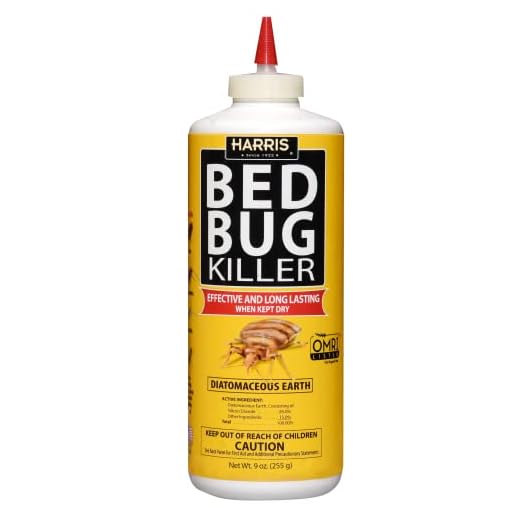 Harris Bed Bug Killer, Diatomaceous Earth Powder, 9oz