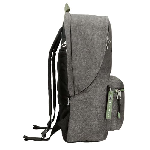 Pepe Jeans Para Todos. 6912422 Mochila Edmon Cinzenta (Osfa), Casual, Cinza, PoliéSter, Moda Infantil - 2
