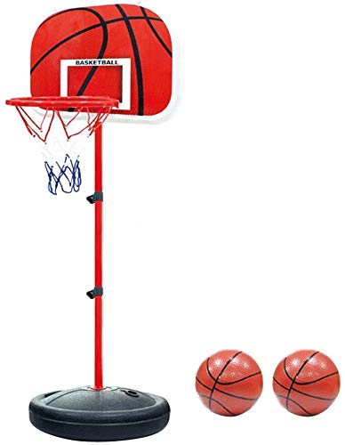 SONGYU-Basketball Set Adjustable Basketball Back Board Stand & Hoop Set For Children Kids Basketball Stand
