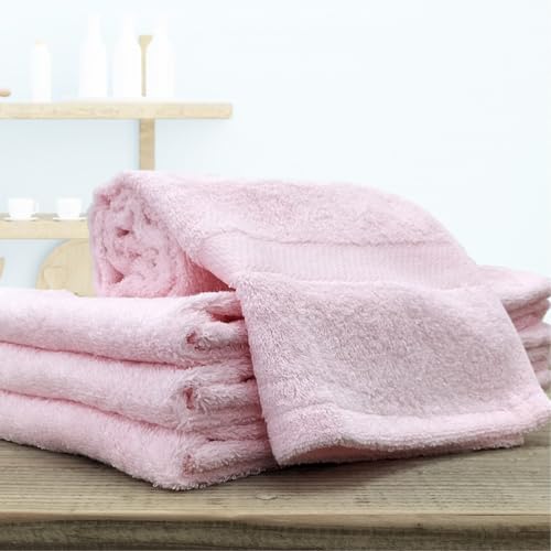 [フェイスタオル4枚組]しなやかオーガニックコットンタオル(34×80cm)ナナイロF4-PI