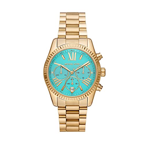 Michael Kors MK7216 Gold Quartz Round Women’s Watch
