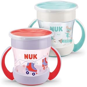Tasse d'Apprentissage NUK Mini Magic Cup | Buvez de Tous les Côtés !
