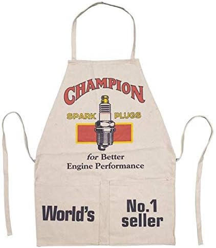 Amazon Co Jp ヴィンテージ ワーク エプロン Champion チャンピオン Diy ガレージ アメリカン雑貨 アメ雑 服 ファッション小物