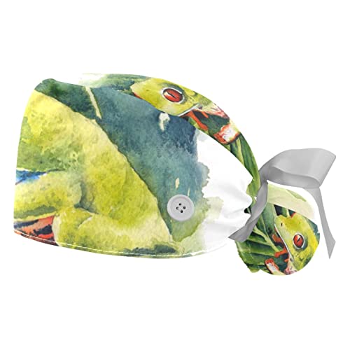 Casquettes de travail ajustables contre la sueur : le lot grenouille JDEZ