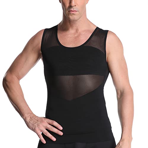T-shirt de compression YRYRYW avec soutien abs pour un effet corps maigre