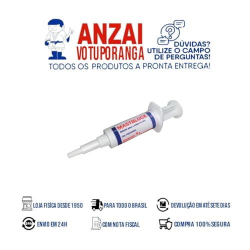 Kit 10 Mastblock Selante Canal Teto Vacas Leiteiras 4g