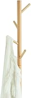 Vista 11 de Percha de madera maciza Perchero de pie Perchero colgante de ropa Percha Dormitorio
