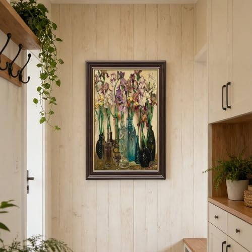 Impression sur toile Iris par Frederick Judd Waugh tableau vintage - 6