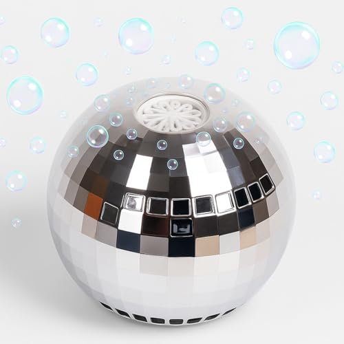 Hollowfly Disco Ball Bubble Machine for Parties and Events