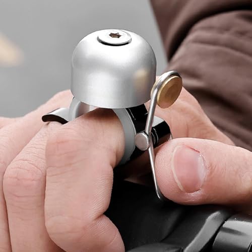 Timbre de pulgar con sonido fuerte para bicicleta de aluminio resistente a la intemperie 3
