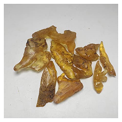 Ámbar natural en bruto de 50g para regalar a entusiastas 7