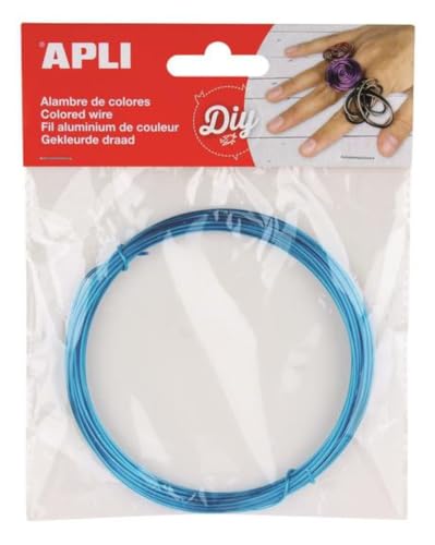 APLI 14098-Alambre azul 1,5 mm x 5 m