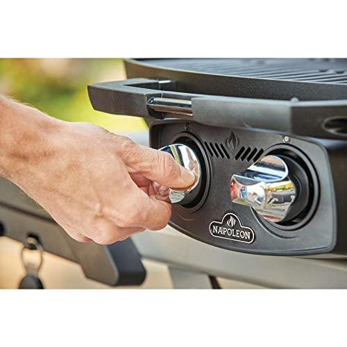 Napoleon Travelq Portable Propane Gas Bbq - Pro285X-Bk - Includes Scissor Cart, Use For Tailgating, Camping, & Small Outdoor Spaces #TOP7