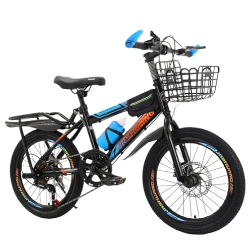 Lapakey �q�����]�� 18/20/22/24/26�C���` ���w���j�̎q���̎q ���߉\�ȃV�[�g �Y�f�|�t���[�� ����~�߃^�C�� 7�i�ϑ� �t�F���_�[+�J�S�t�� �q���p�}�E���e���o�C�N �a�����v���[���g�ɍœK (�N�₩�ȃJ���[�����O�y�f���A���f�B�X�N�u