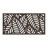 2'x4' Sanibel Decorative Screen, Umber