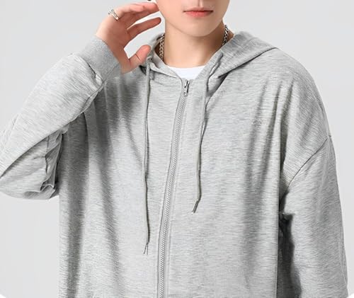 aspersio(アスペルシオ) ストリート系 スウエットパーカー 長袖 シルエット フルジップアップ フーディー メンズ の商品画像 4