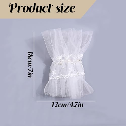 Lolita Lace, tea party accessories for women, Women Lace Gloves Party Wedding Gloves Bow Short mitten Evening Elegant Accessories.2