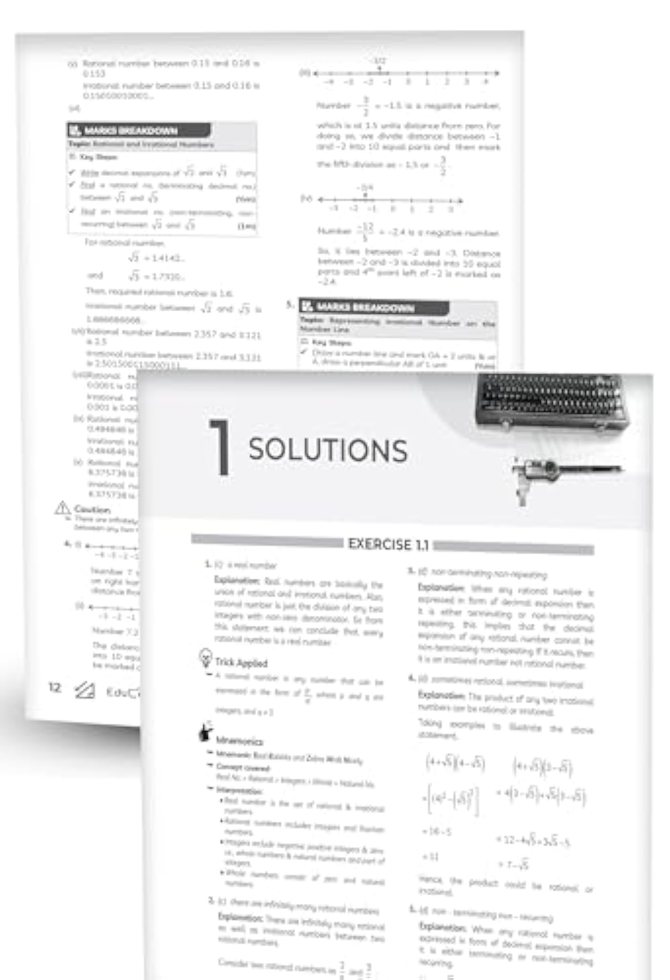NCERT Exemplar Class 9 Mathematics Problems Solutions 2025-26, For Board Exam