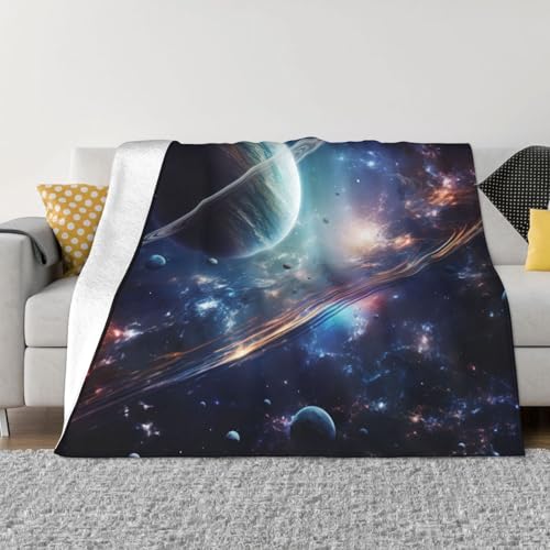 Couverture pour canapé en tissu premium motif étoiles spatiales chic