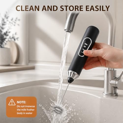 Rechargeable Milk Frother DROPS TO - image 6