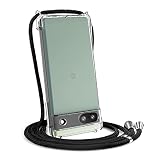 YESPURE Crossbody Case for Google Pixel 6a,Clear Case for Google Pixel 6a [ with Adjustable Lanyard