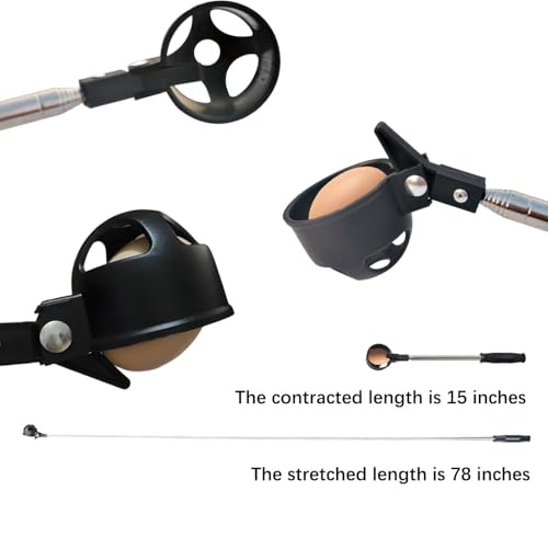 Egg Grabber Reacher Tool for Chicken Eggs Collector, Extender Reacher Grabber Pickup Tool for Chicken Coop, Farm, Poultry Nest, Chicken Coop Accessories Homesteading Essentials - Image 5