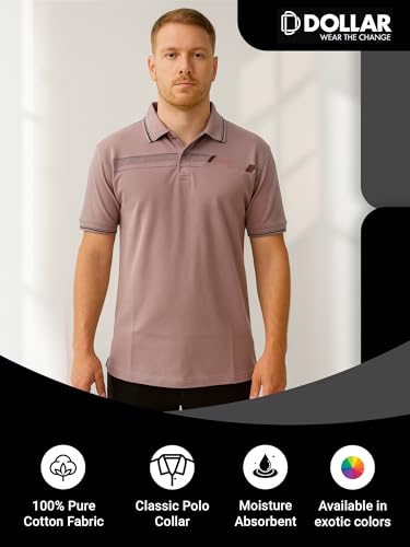 Image of Dollar Pack of 1 Men's Cotton Polo T-Shirt with Classic Collar