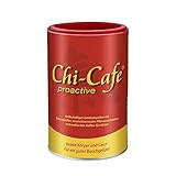 Chi-Cafe proactive, 180 g Dose I Kaffeehaltiges Getränkepulver I wild und würzig I mit Akazienfaser Ballaststoffen, Kaffee, Guarana, Ginseng, Kaffee-Gewürzen I 36 Tassen