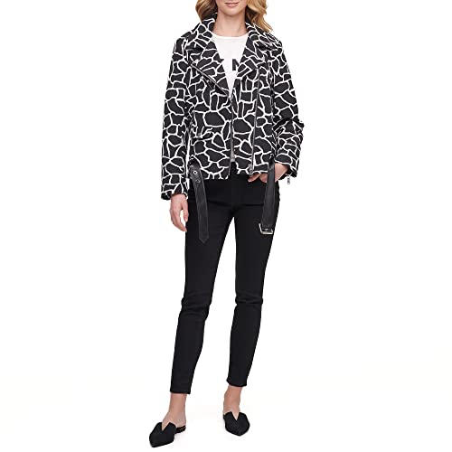 Veste moto blazer femme DKNY pour vos sorties et soirées urbaines