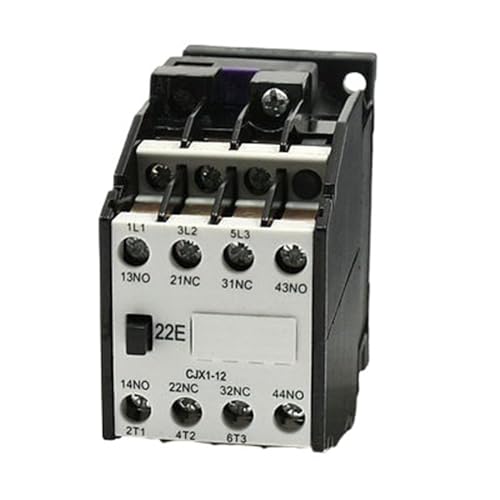 Commande de moteur CJX1-12A contacteur AC 3 pôles 24V bobine pour relais électrique triphasé