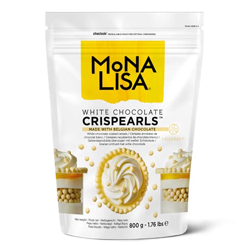 Callebaut White Crispearls, 800 Gram