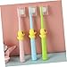 Beavorty 4pcs Cartoon Boy Girl Toothbrush Soft Bristle Boy Girl Toothbrush for Ages Gentle Oral Care for Teeth