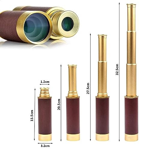 Telescópio monocular à prova d'água, 25x30 monóculos de luneta telescópica monocular para adultos a