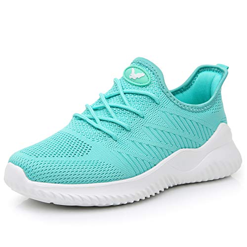 JARLIF Women's Memory Foam Slip On Walking Tennis Shoes Lightweight Gym Jogging Sports