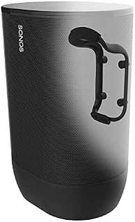 Move Speaker Wall Mount Bracket, Weatherproof, Compatible With Sonos Move, Including Mounting Accessories, Black