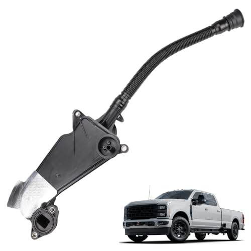 PC3Z-6A785-A Air Oil Separator Assembly Compatible with Ford F250 F350 Super Duty 2023-2024 OR 2011+ 6.7L Powerstroke Diesel PCV CCV Vent Valve Engine Crankcase Replace PC3Z6A785A