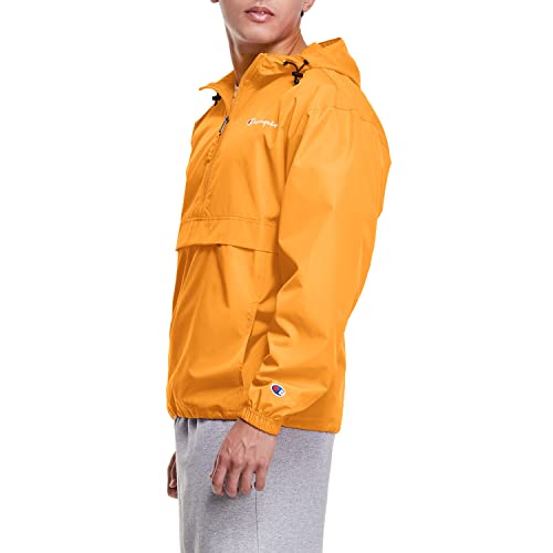 Champion Mens Stadium Packable Jacket, Left Chest Script Jacket, C Gold-549369, Medium Us #TOP3