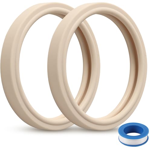 AR-PRO 2-Pack 79108500 Pool Light Lens Gasket Replacement, 4 Inch Silicone Sealing Ring Compatible with Pentair, SpaBrite & AquaLight Pool and Spa Lights, Off White