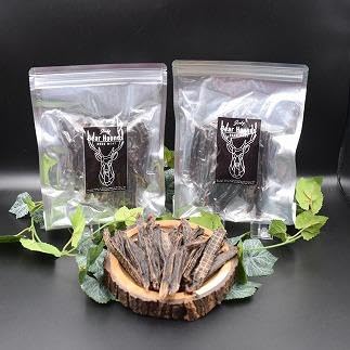 DearHounds こだわりの愛犬 愛猫用おやつ蝦夷鹿すね肉ジャーキー100g×2個 合計200g