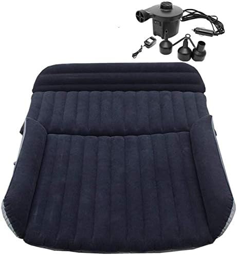 SUV Air Mattress, Berocia Thickened Car Bed Inflatable Home Air Mattress Portable Camping Outdoor Mattress, Flocking Surface, Fast Inflation