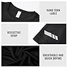 Cimic Men's T-Shirts Quick Dry Gym Tops Short Sleeve Sport Moisture Wicking Shirts Running Breathable Workout Athletic Tshirts(T5020-Black-4XL) #1