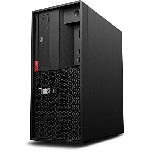 Image of Lenovo ThinkStation P330 Tower Workstation 16GB 512GB SSD X6 3.2GHz, Black (Renewed)