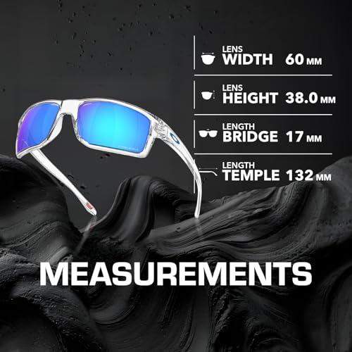 Image of Oakley GIBSTON OO9449 Rectangle Shape Sunglasses With Official Eyewear Kit | Men's Sunglasses