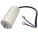 Condensador 30µF 450V AERZETIX: Condensador permanente para trabajo del motor 30µF 450V precableado Ø45x95mm ±5% 3000h C18687